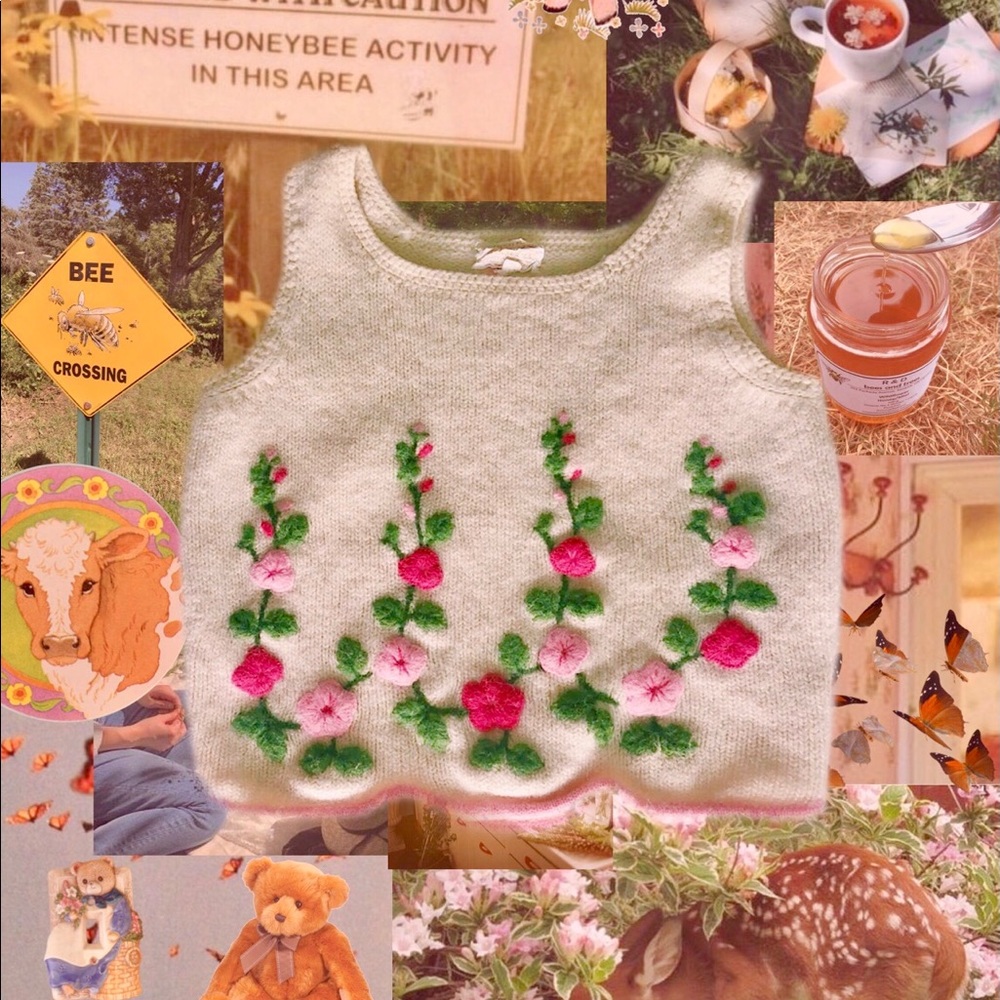 HANDWOVEN WOOL CROP TOP